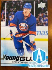 2019-20 UD Series 2 Hockey Young Guns 483 Otto Koivula